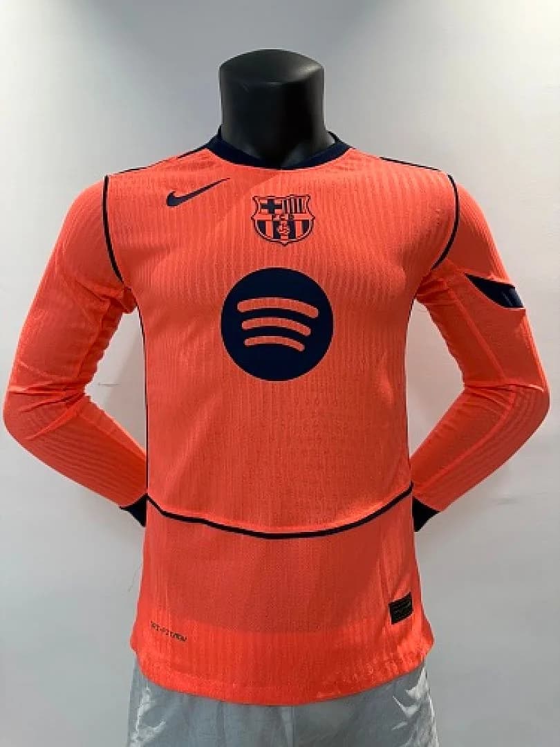 FC Barcelona 2025/26 Third Jersey, Long Sleeve, Player Version — 1